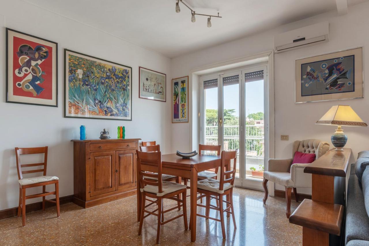Roomy And Bright Apartment With Terrace Рим Экстерьер фото